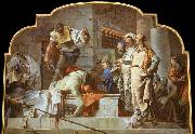 TIEPOLO, Giovanni Domenico The Beheading of John the Baptist oil